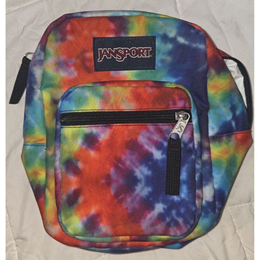 Jansport brand tie dye insulated lunch box bag pail!